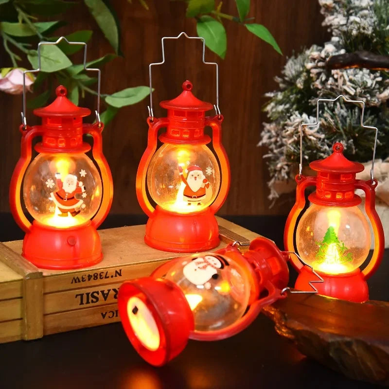 Portable LED Christmas Lanterns