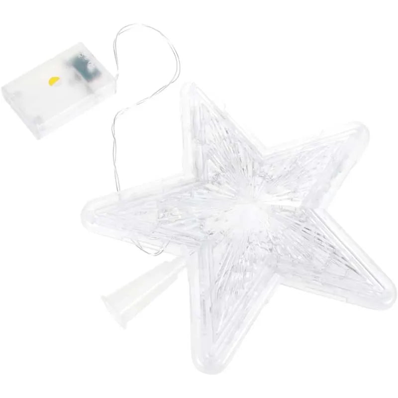 Transparent Star Christmas Decoration Light