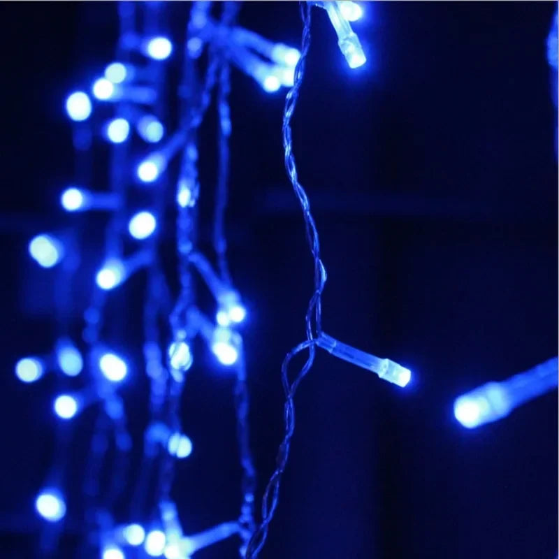 LED Curtain Icicle String Lights