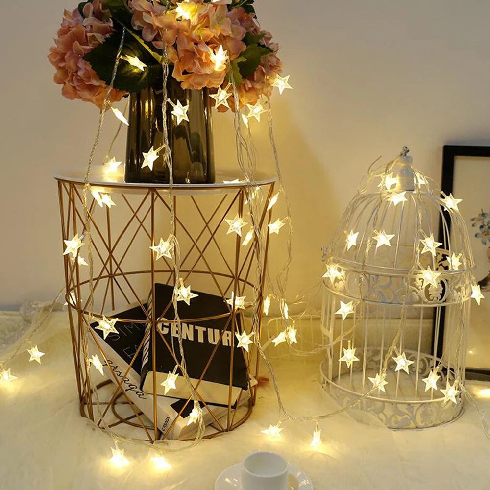 Star LED String Lights