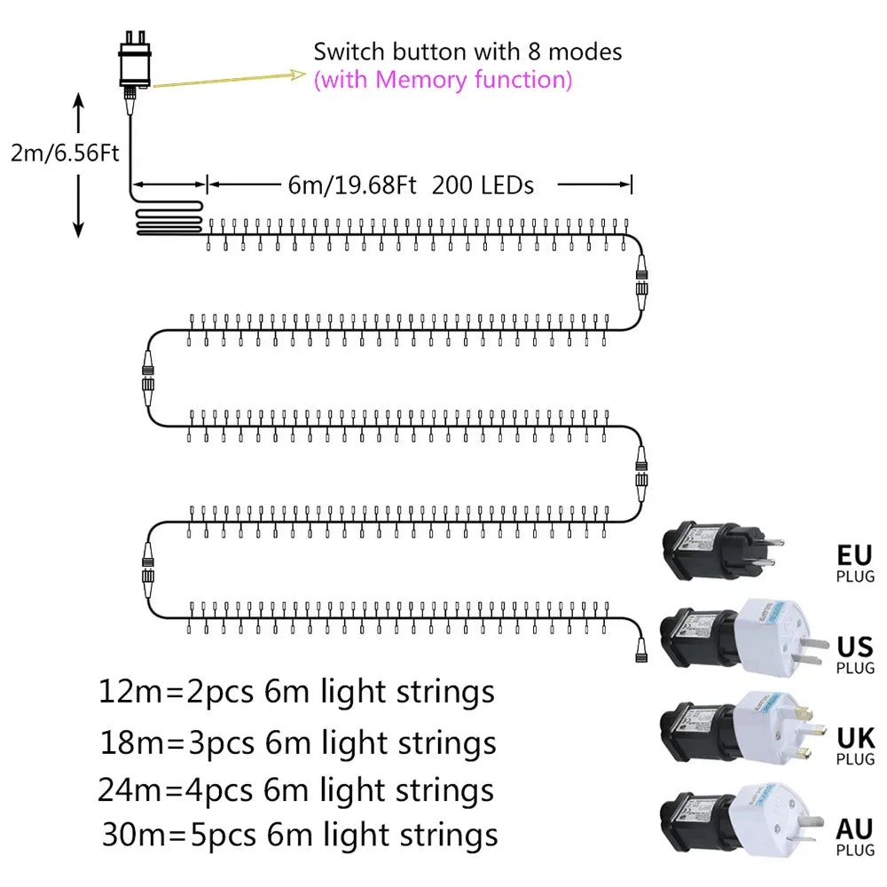Outdoor LED Fairy Lights