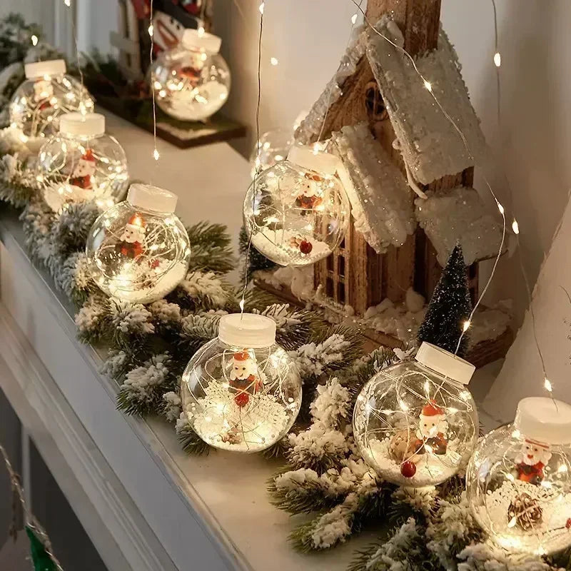 Santa Claus LED String Lights