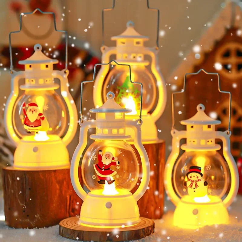 Portable LED Christmas Lanterns