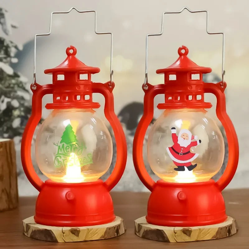 Portable LED Christmas Lanterns