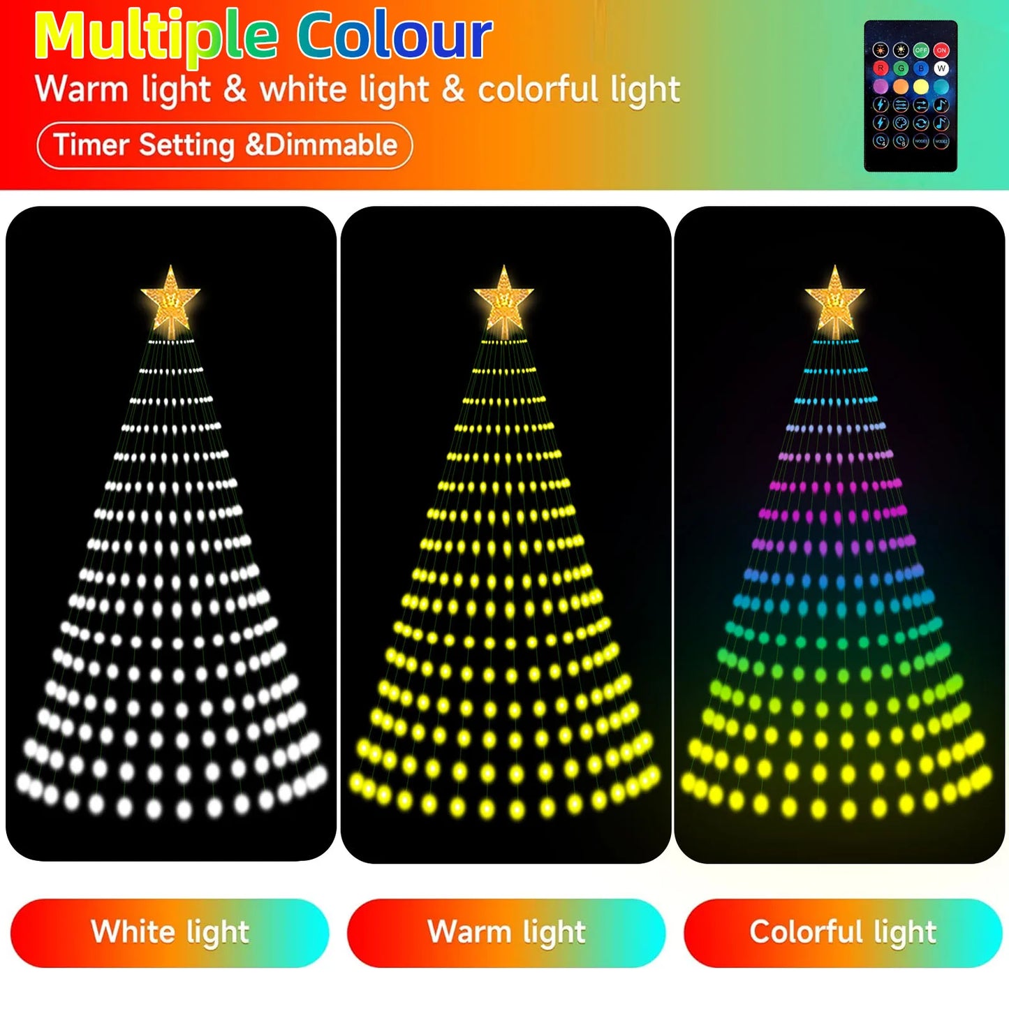 Smart RGB LED Christmas Lights