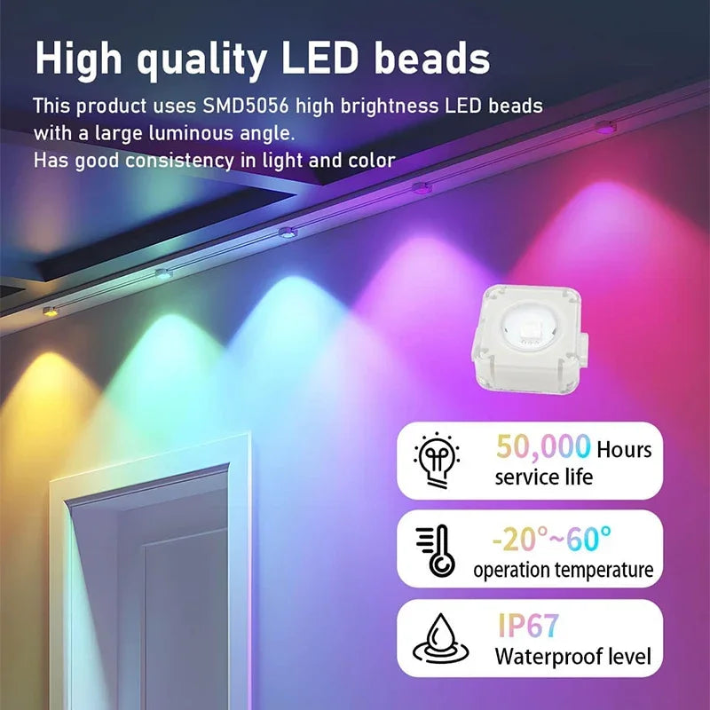 Smart RGBIC Outdoor Lights