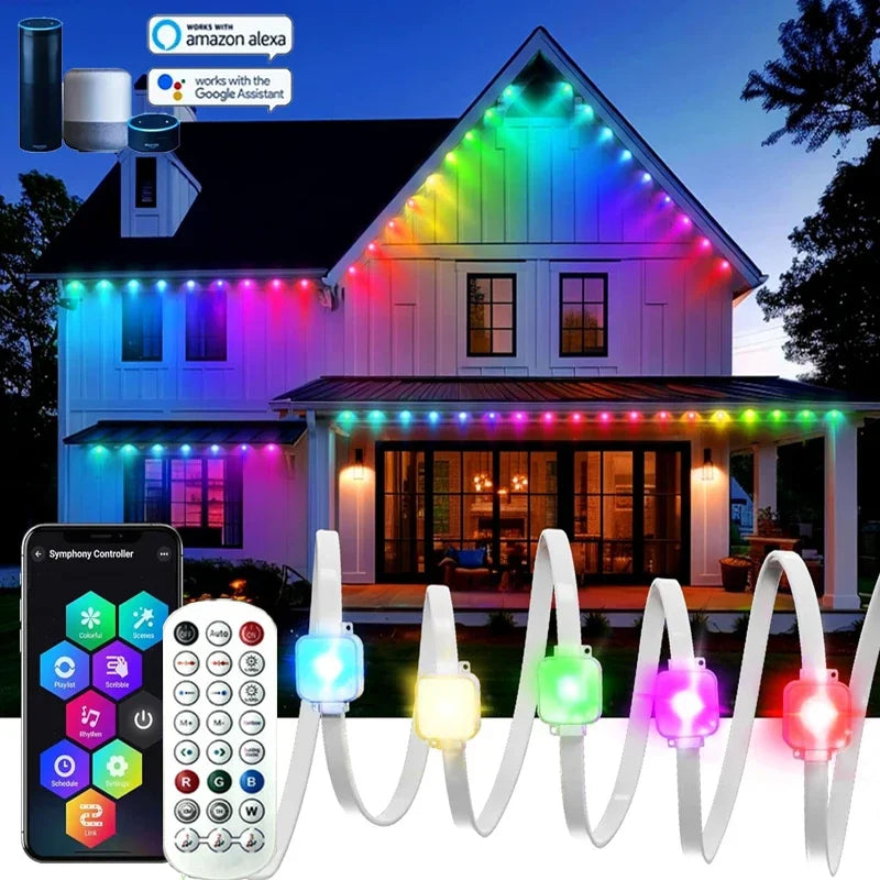 Smart RGBIC Outdoor Lights