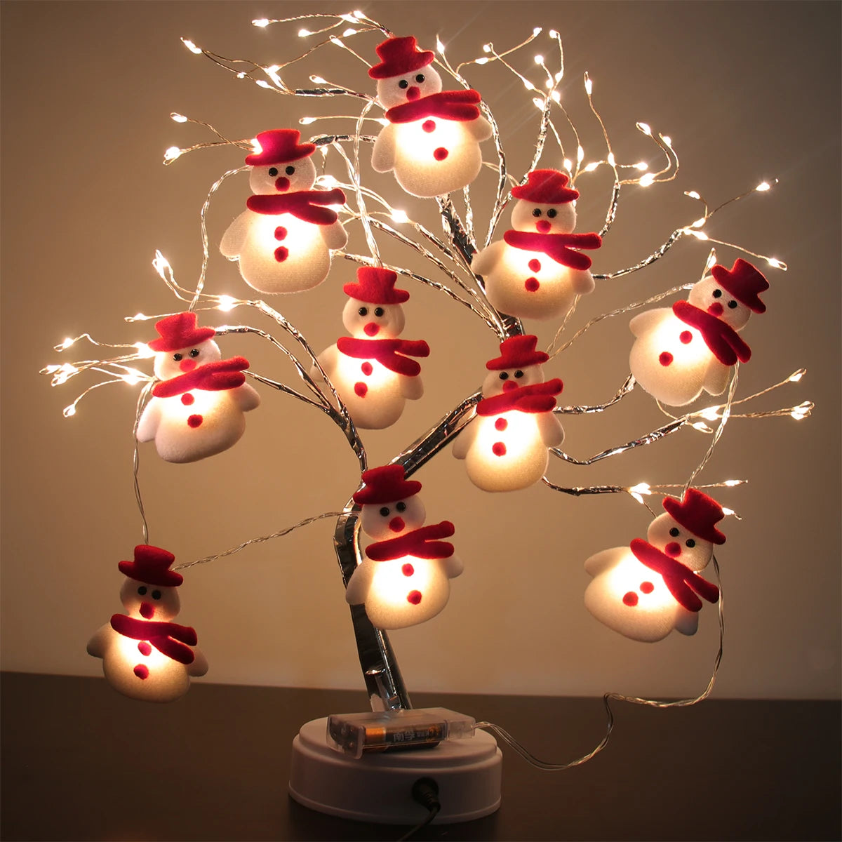 10LED Snowman String Lights