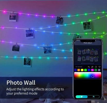 20M USB RGBIC Dream Color LED String Lights