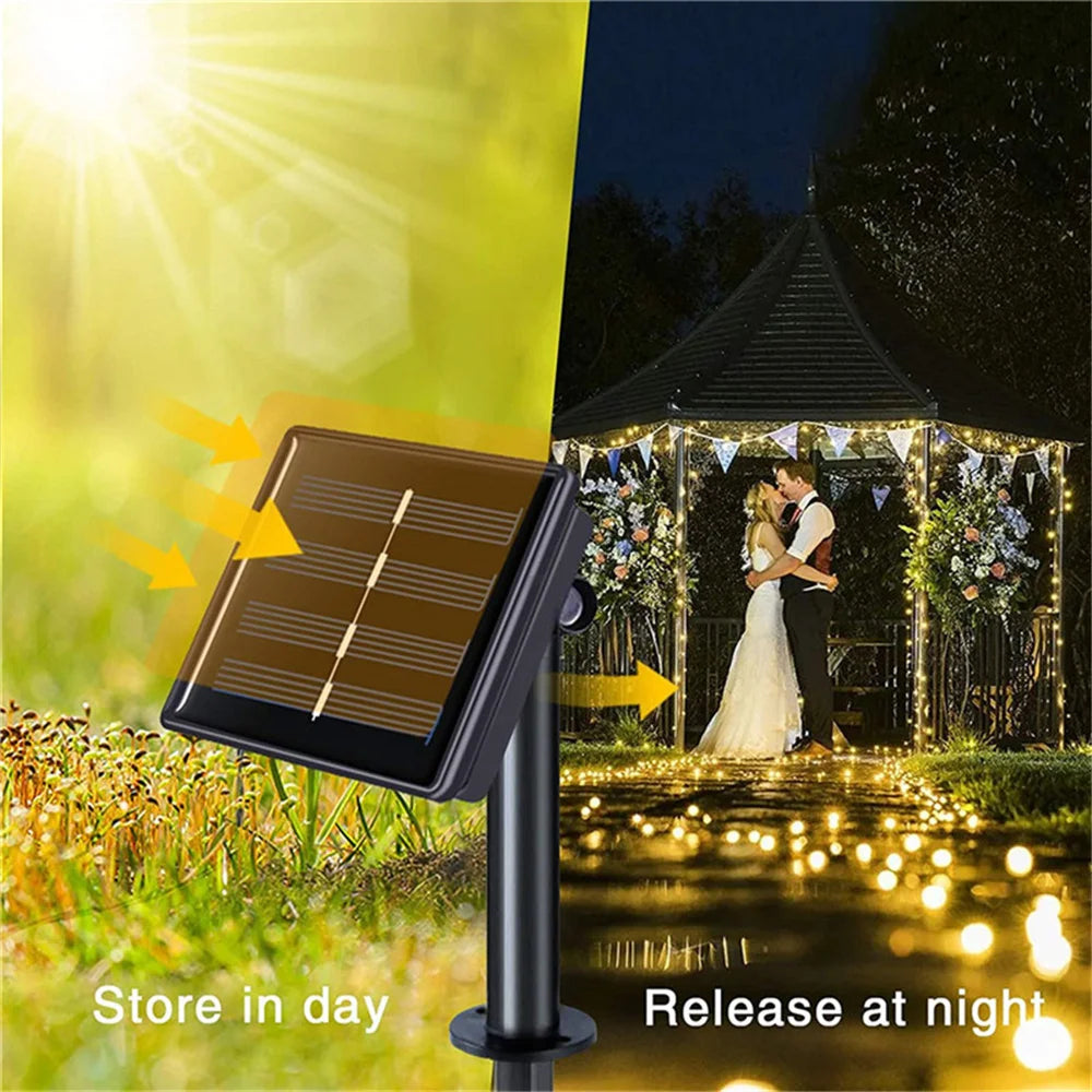 Solar Curtain Lights