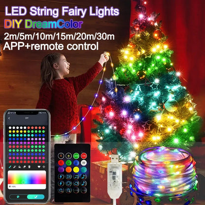 Bluetooth RGB LED Strip Lights