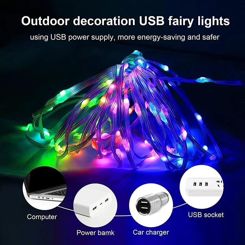 Bluetooth RGB LED Strip Lights