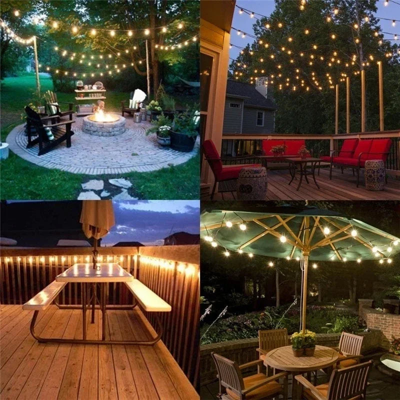 10M Waterproof Ball LED String Lights